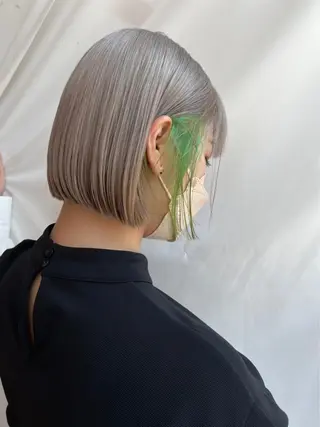 ミディアム ⛄️艶カラー／ レイヤー⛄️和也のヘアスタイル