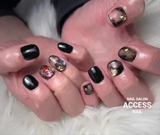 ネイル access nailのネイルデザイン