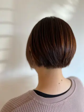ショート 大石 祐那のヘアスタイル
