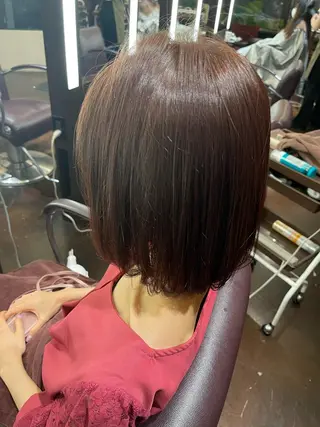 ショート カラー TIECHEL所属・Yoshida Yuriのヘアスタイル