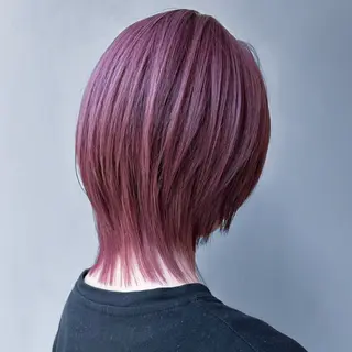 ミディアム カラー 海外風レイヤー💋 sanaのヘアスタイル