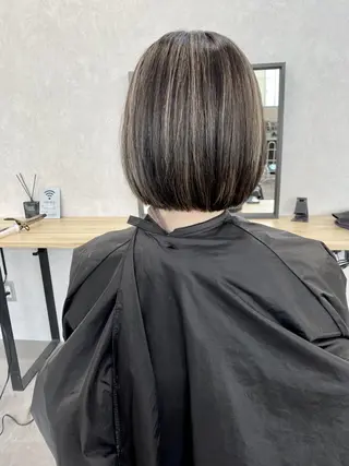 ショート カラー ヘアアレンジ ハイライト❣️バレイ ヤージュ❣️　ykrのヘアスタイル