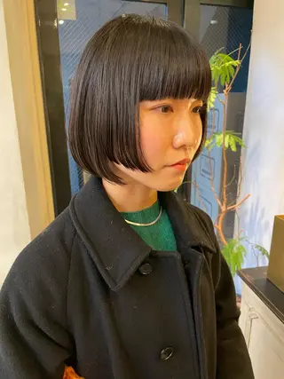 ショート SALOWIN所属・ブリーチ✨ ボブ✨レイヤーのヘアスタイル