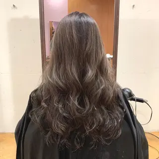 ロング カラー 韓国レイヤーカット★ 小林大樹のヘアスタイル