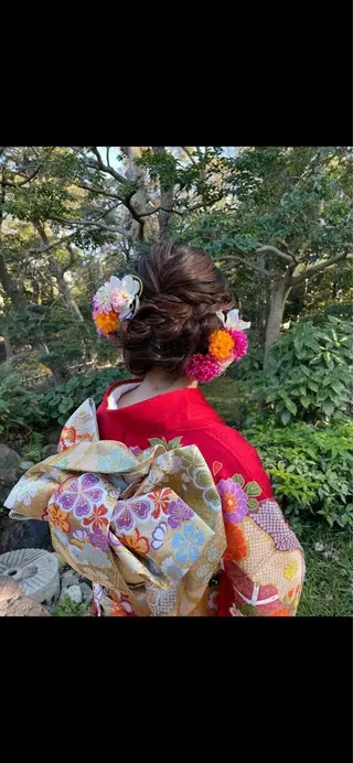 ヘアアレンジ Kikuchi Eriのヘアスタイル