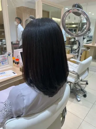 セミロング lore 金杉悠作のヘアスタイル