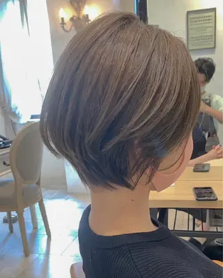 ショート カラー ima所属・メンズ大歓迎！ ima代表ニヘイのヘアスタイル