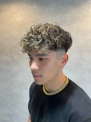 カラー パーマ メンズ 💎メンズ特化💎 tomokiのヘアスタイル