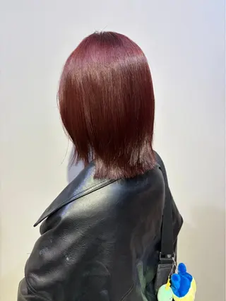 セミロング LOREN＋透明感 オリーブhirokoのヘアスタイル