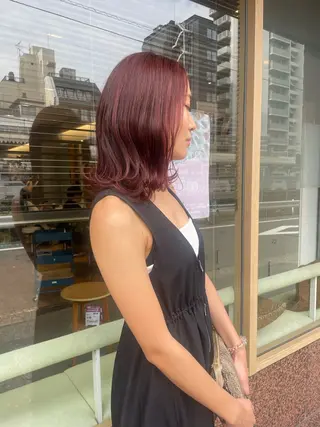 ミディアム カラー 髪質改善/Bloss om🌷高橋沙衣のヘアスタイル