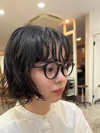 ミディアム ショートスタイル /tomo.のヘアスタイル