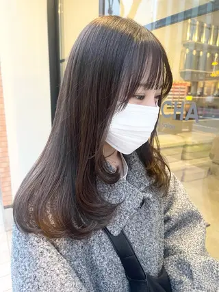ロング 園田 渉 ◤SHIKIO◢のヘアスタイル
