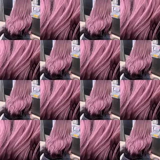 ロング カラー DESIGNSALON LIA所属・問屋町のブリーチデザ イン屋さん🌈ゆうまのヘアスタイル