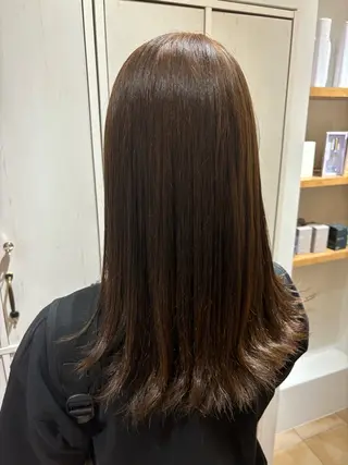 セミロング カラー 🌈透明感カラー🌈 🌟吉田祐介🌟のヘアスタイル