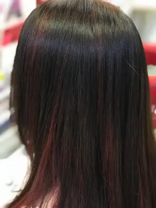 ロング カラー 渋谷宮益坂 omoのヘアスタイル