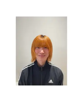 ショート カラー メンズ 植田 侑磨のヘアスタイル