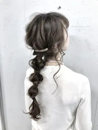 ロング ヘアアレンジ lok[ロク] 高田馬場のヘアスタイル