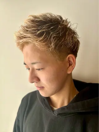 メンズ 🍀似合わせcut/ 艶カラー/やの🪽のヘアスタイル