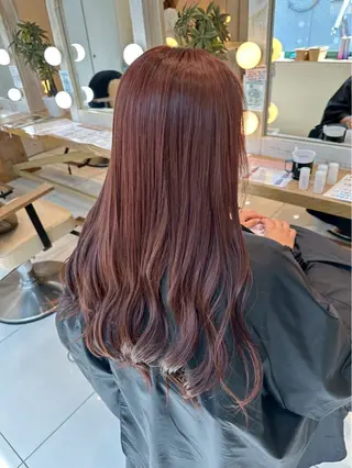 カラー CREA みさきのヘアスタイル