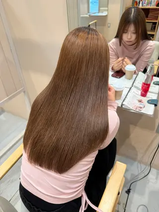セミロング 原田 大希のヘアスタイル