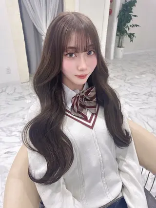 ロング 韓国ヘアーサロン MARIA🐈‍⬛のヘアスタイル