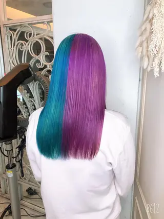 ロング デザインカラー🎨 下北沢 / 磯部のヘアスタイル