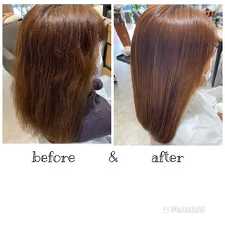 セミロング 小國 綾かのヘアスタイル