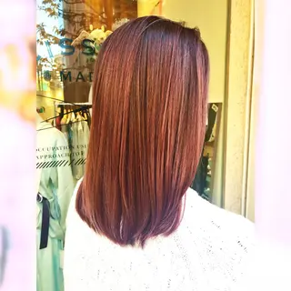 セミロング カラー CoCooN satoshiのヘアスタイル