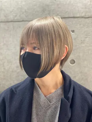 ショート メンズ アンリ【Henri】所属・原宿アンリ 山下卓也のヘアスタイル