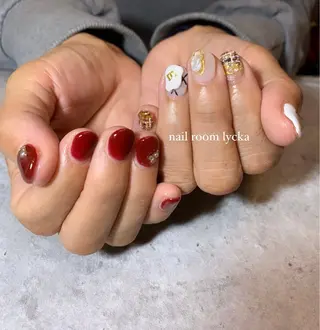 ネイル ﾈｲﾙﾙｰﾑﾘｯｶ 𝐦𝐚𝐲𝐮のネイルデザイン