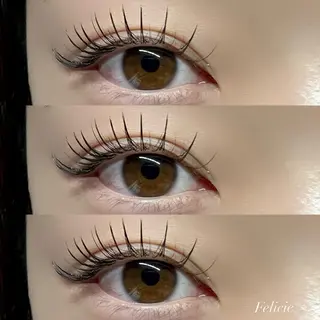 マツエク・マツパ Felicie＊ Sayakaのマツエク・マツパデザイン