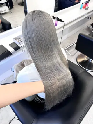 ロング カラー ParveMix NANOのヘアスタイル