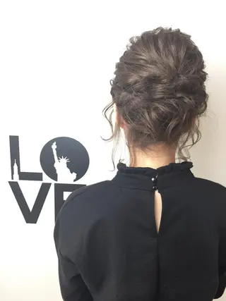 ミディアム ✂️小顔カット✂️ 山本有紀のヘアスタイル