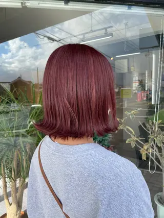 ショート カラー alu所属・マキノ キョウカのヘアスタイル