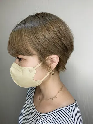 ショート カラー こじま しょういちのヘアスタイル