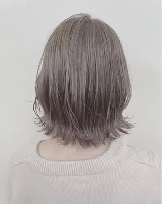 ミディアム カラー 💘トレンドスタイル 💘透明感ヘアのヘアスタイル