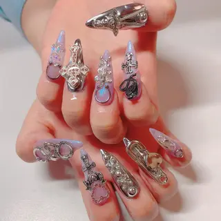 ネイル パラジェル💅 オフ無料Pi.Harのネイルデザイン