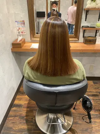 ミディアム 歴21年ジェルム代表 蕨1番矯正ヨシアキのヘアスタイル