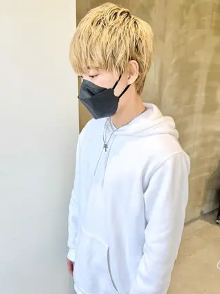 ショート カラー メンズ ill副店長 立和田純也のヘアスタイル