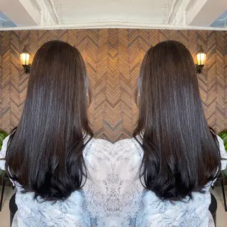 ロング カラー tocca 💜石田愛結💜のヘアスタイル