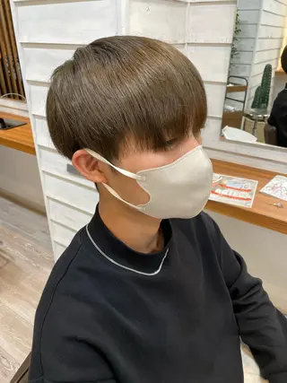 ショート 小林 崇雅　ダウンパーマのヘアスタイル