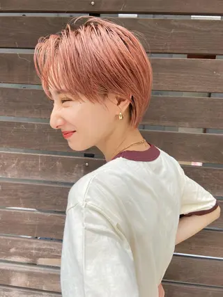 ショート カラー SALT WATER  恵比寿所属・SALTWATER AYARIのヘアスタイル