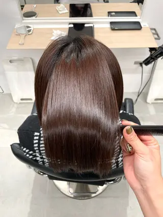 ミディアム an🦋ショートボブ 【東日本橋】のヘアスタイル