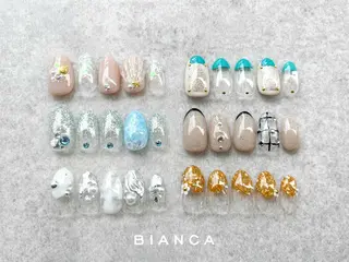 ネイル ビアンカ上野店 中島　せり菜のネイルデザイン