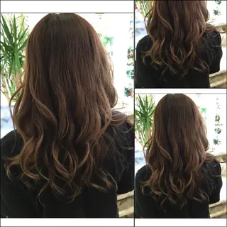 ロング カラー Ash 山田 勇太のヘアスタイル