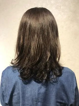セミロング ランプシーヘアー所属・髪質改善Lampsi 鹿児島中央店のヘアスタイル