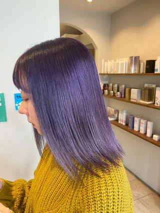 ミディアム 透明感カラー🎀 tasty/makoのヘアスタイル