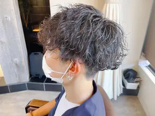 ショート カラー パーマ メンズ ケイゴ【店長】 メンズパーマ特化のヘアスタイル