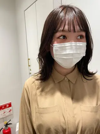 ミディアム 韓国ヘア🤍 慎之介のヘアスタイル