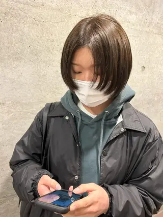 ショート 後藤紗英/髪質改善 /オリーブベージュのヘアスタイル